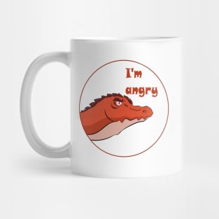 angry dragon Mug